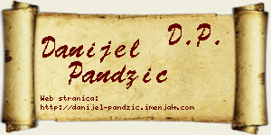 Danijel Pandžić vizit kartica